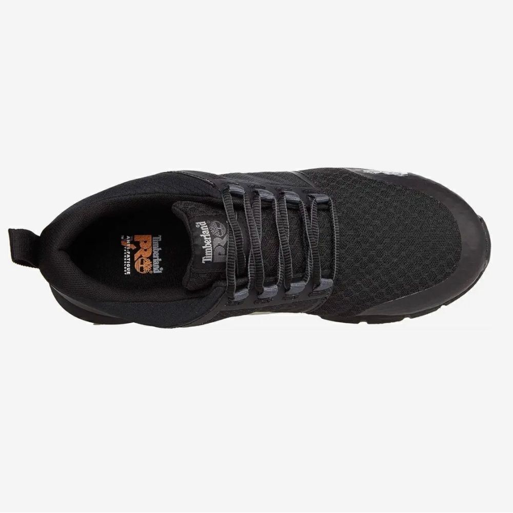Timberland PRO Flex Black Mesh Sneakers Composite Safety Toe 11.5 Men’s